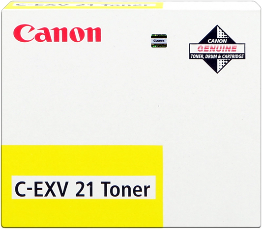 Canon C-EXV21 Jaune (0455B002) - Toner d'encre original