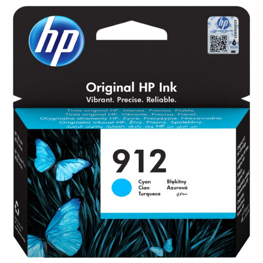 HP 912 Cyan (3YL77AE) - Cartouche d'encre original
