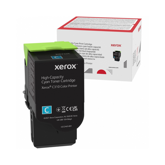 Xerox C310/C315 Cyan - Toner d'encre d'origine (006R04357)