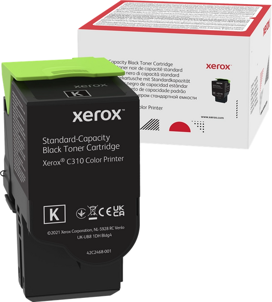 Xerox C310/C315 Noir - Toner d'encre d'origine (006R04356)