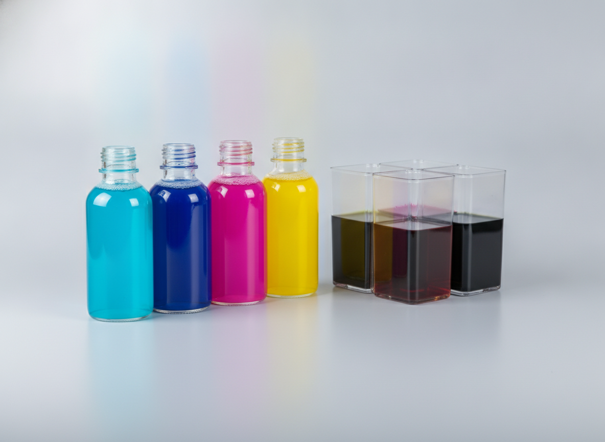 Cartouches rechargeables et bouteilles d'encre
